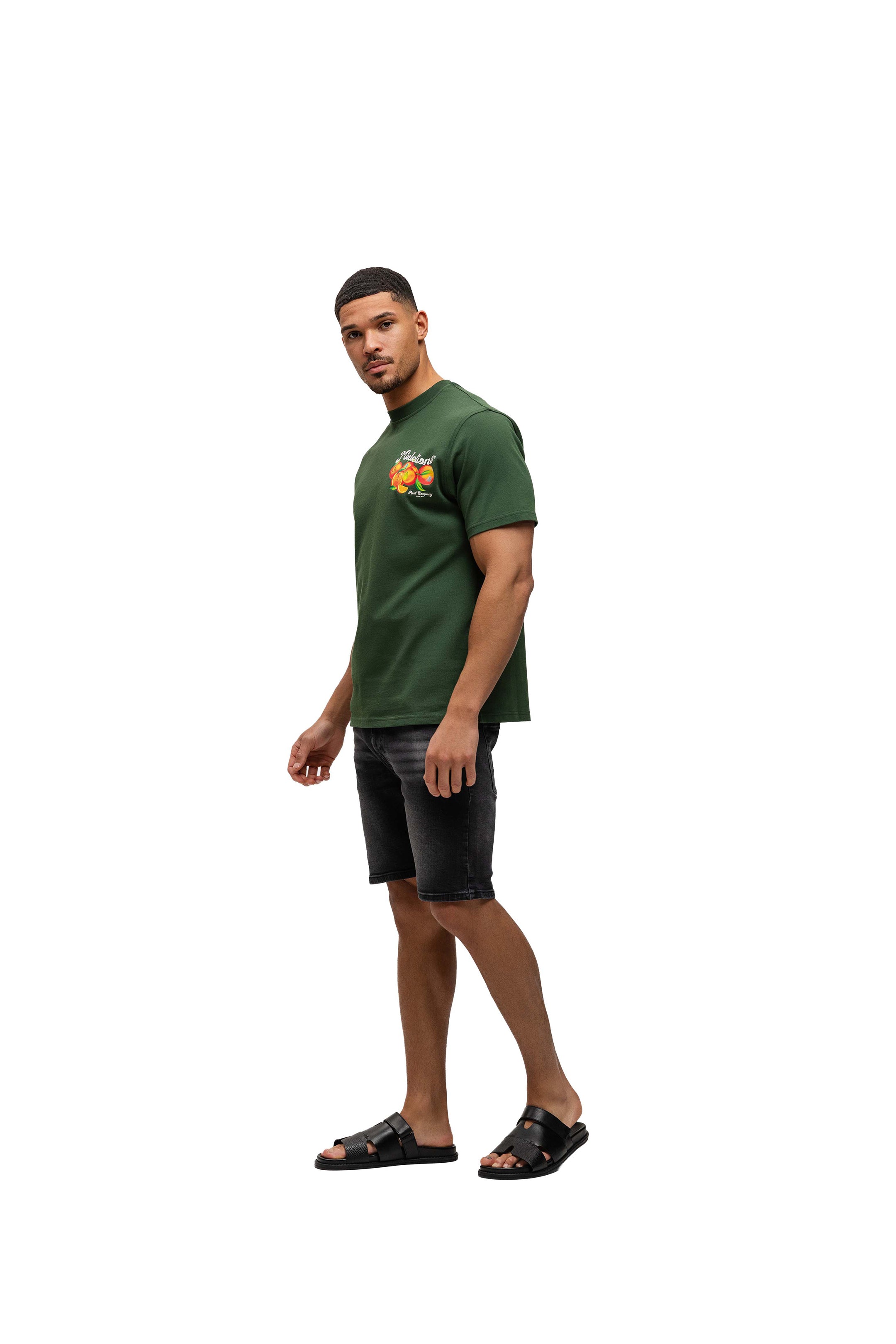 Malelions Men Fruit Company T-Shirt | Racing Green