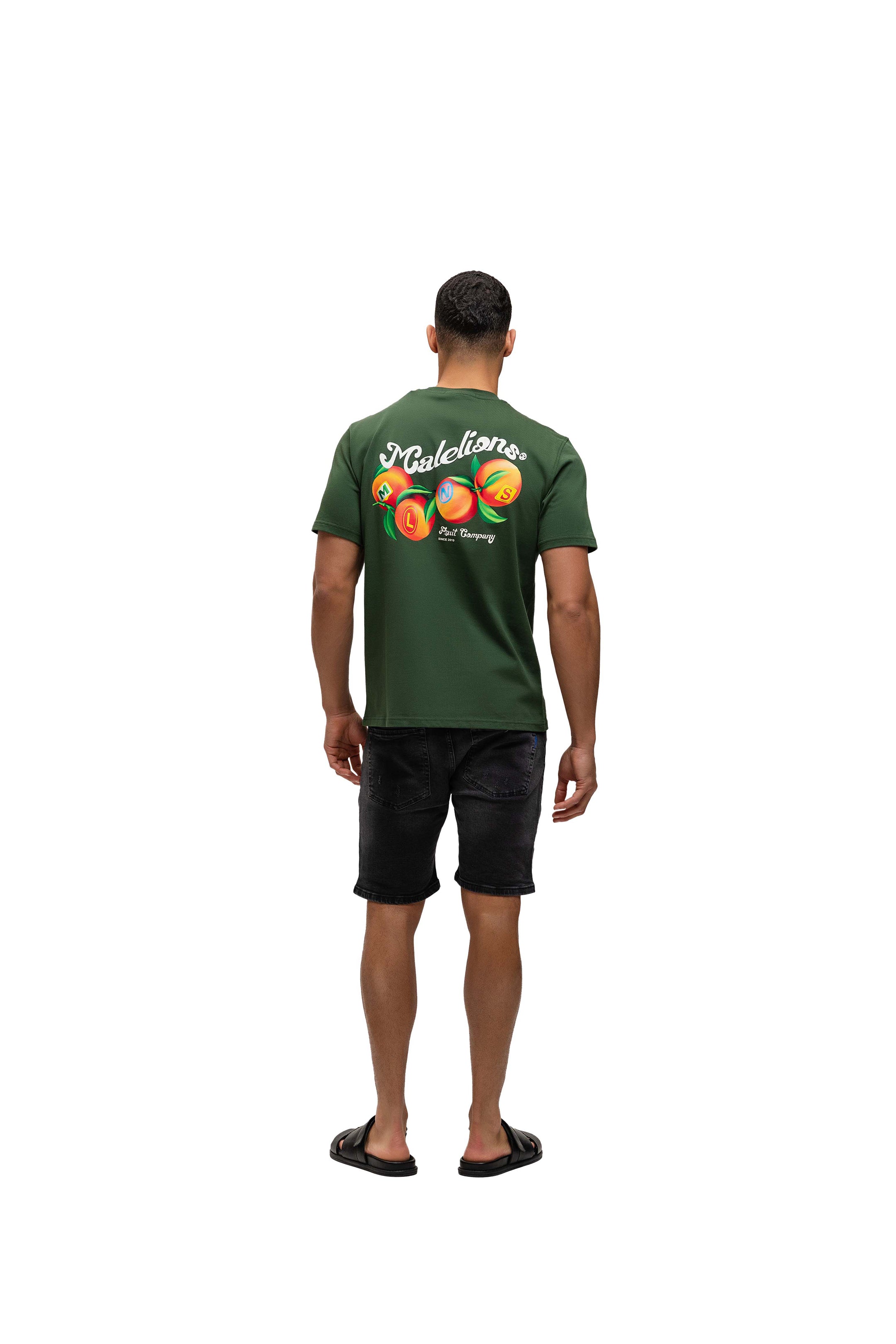 Malelions Men Fruit Company T-Shirt | Racing Green