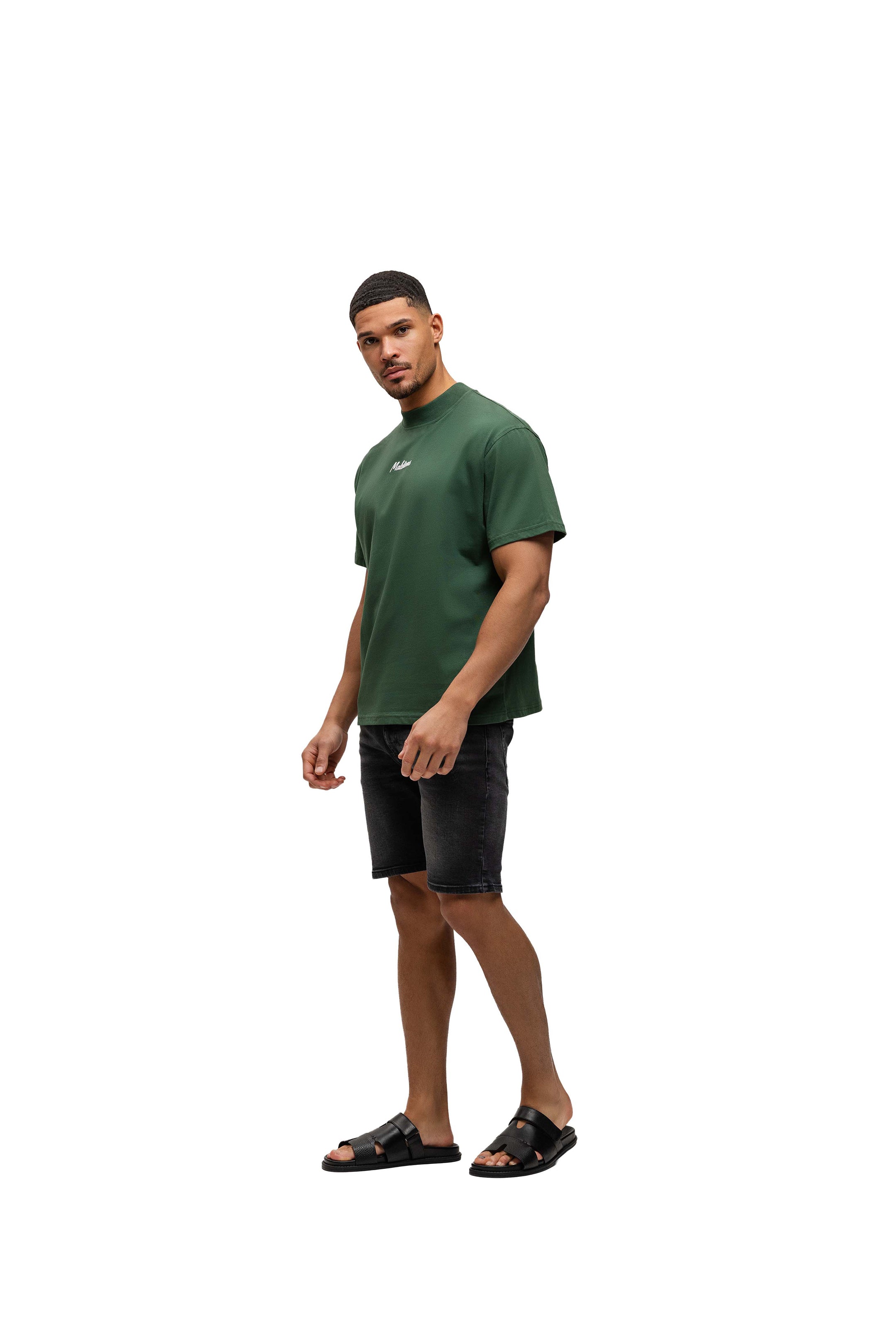 Malelions Men Relax T-Shirt | Racing Green