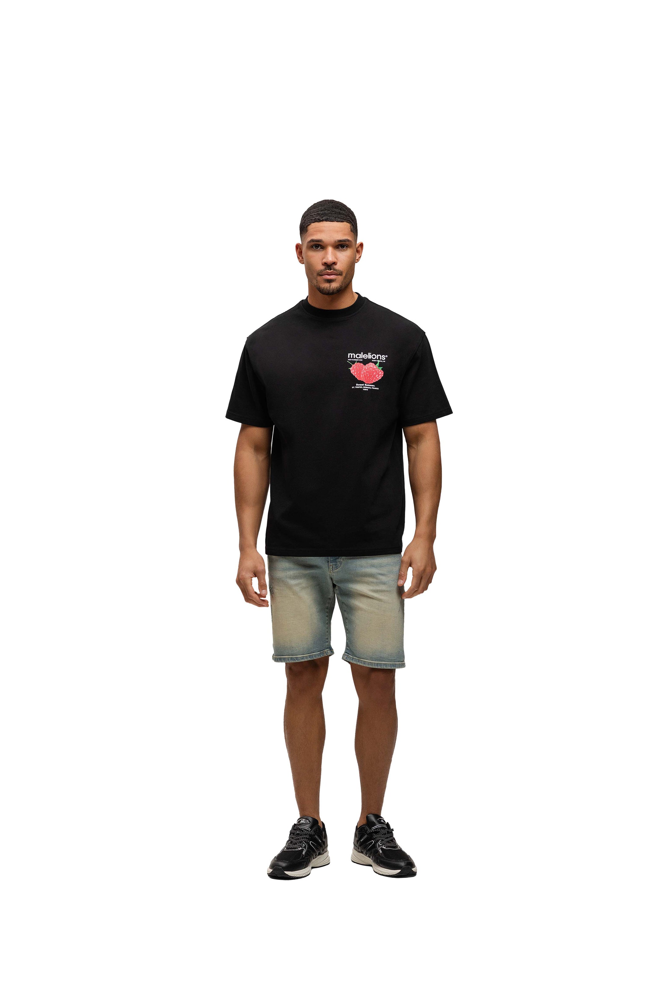 Malelions Men Sweet Summer T-Shirt | Black