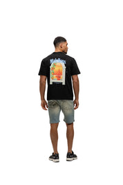 Malelions Men Yacht Window T-Shirt | Black