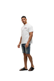 Malelions Men Society T-Shirt | White