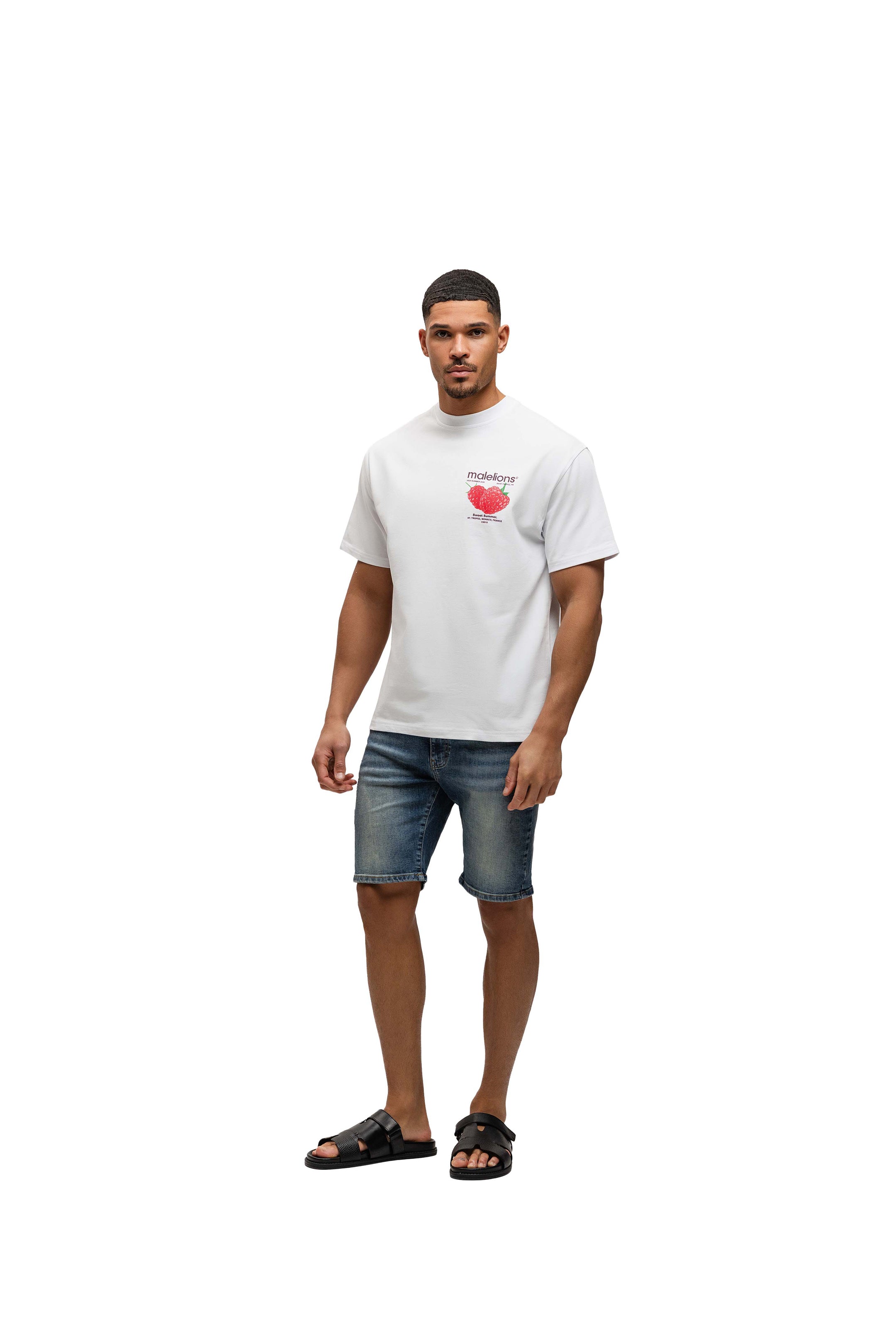 Malelions Men Sweet Summer T-Shirt | White