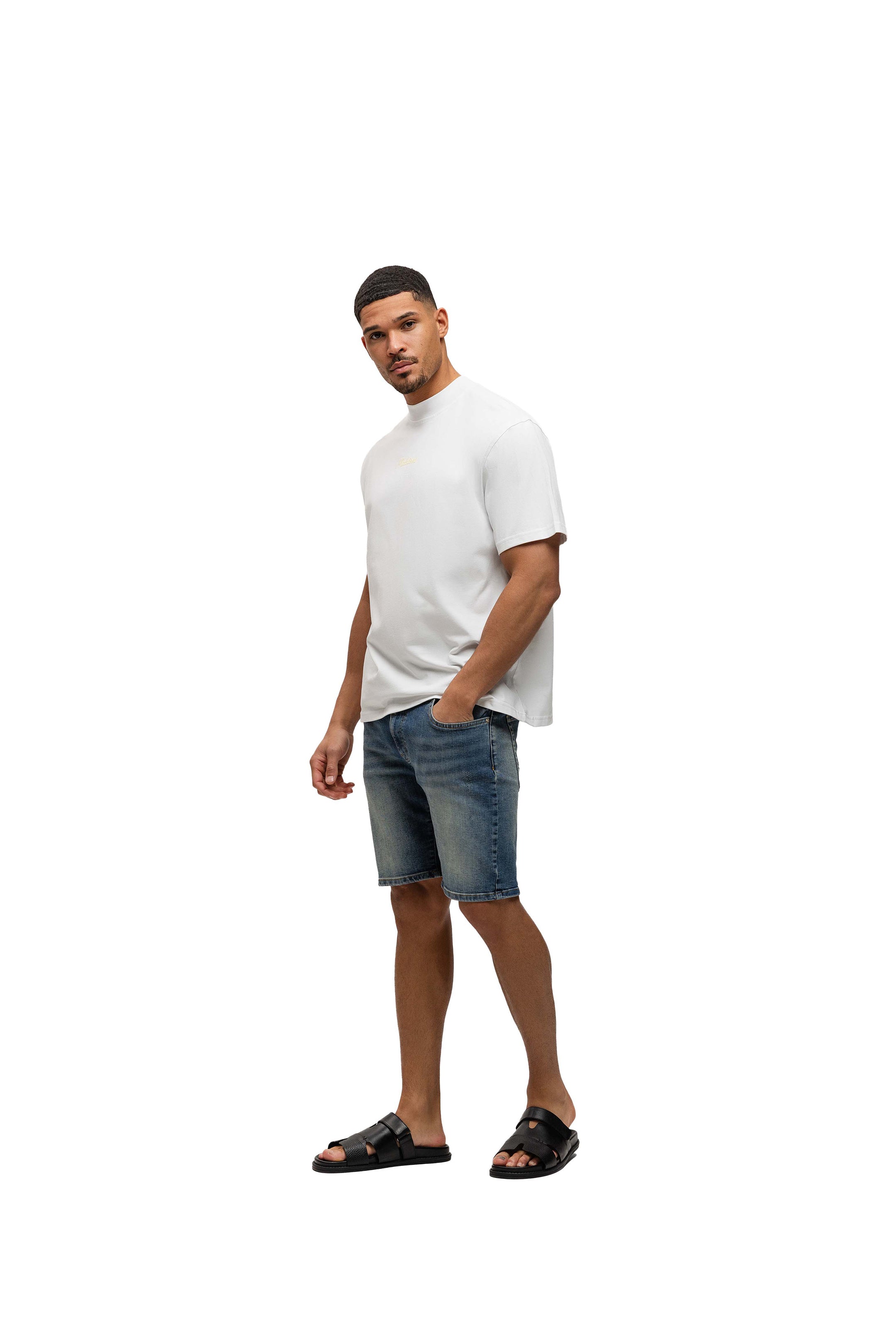 Malelions Men Relax T-Shirt | White