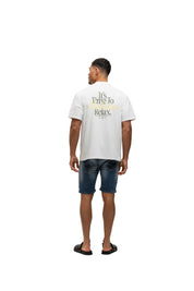 Malelions Men Relax T-Shirt | White