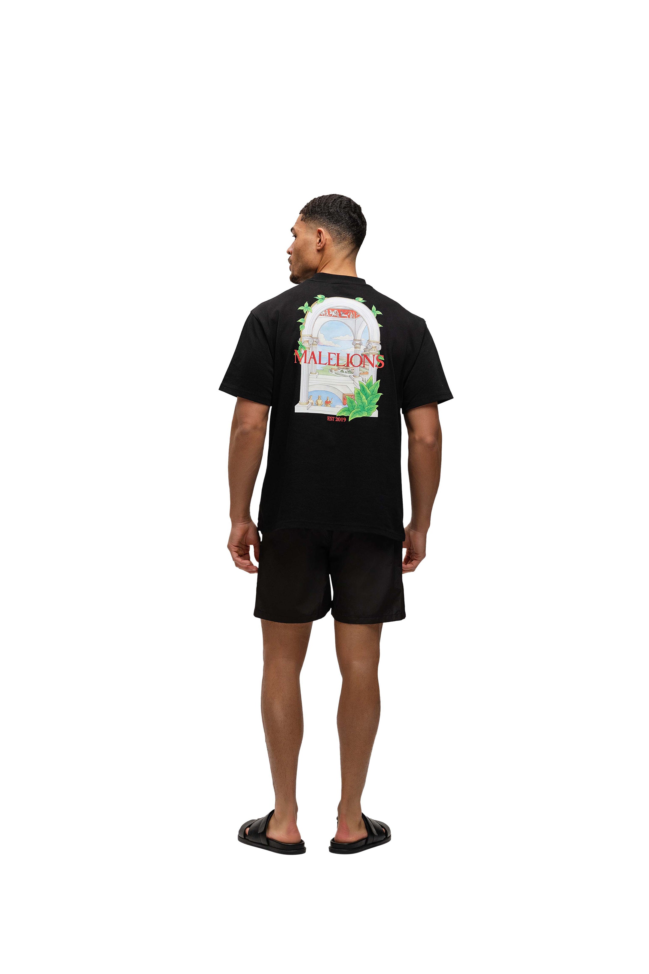 Malelions Men Tailored Swim Shorts | Black