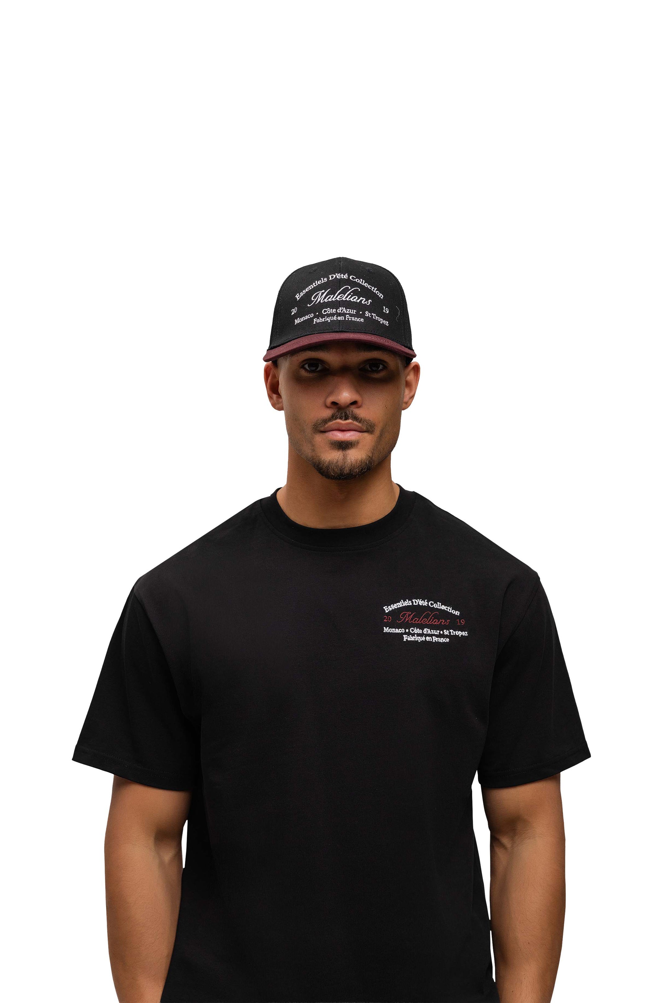 Malelions Men Marina Baseball Cap | Burgundy