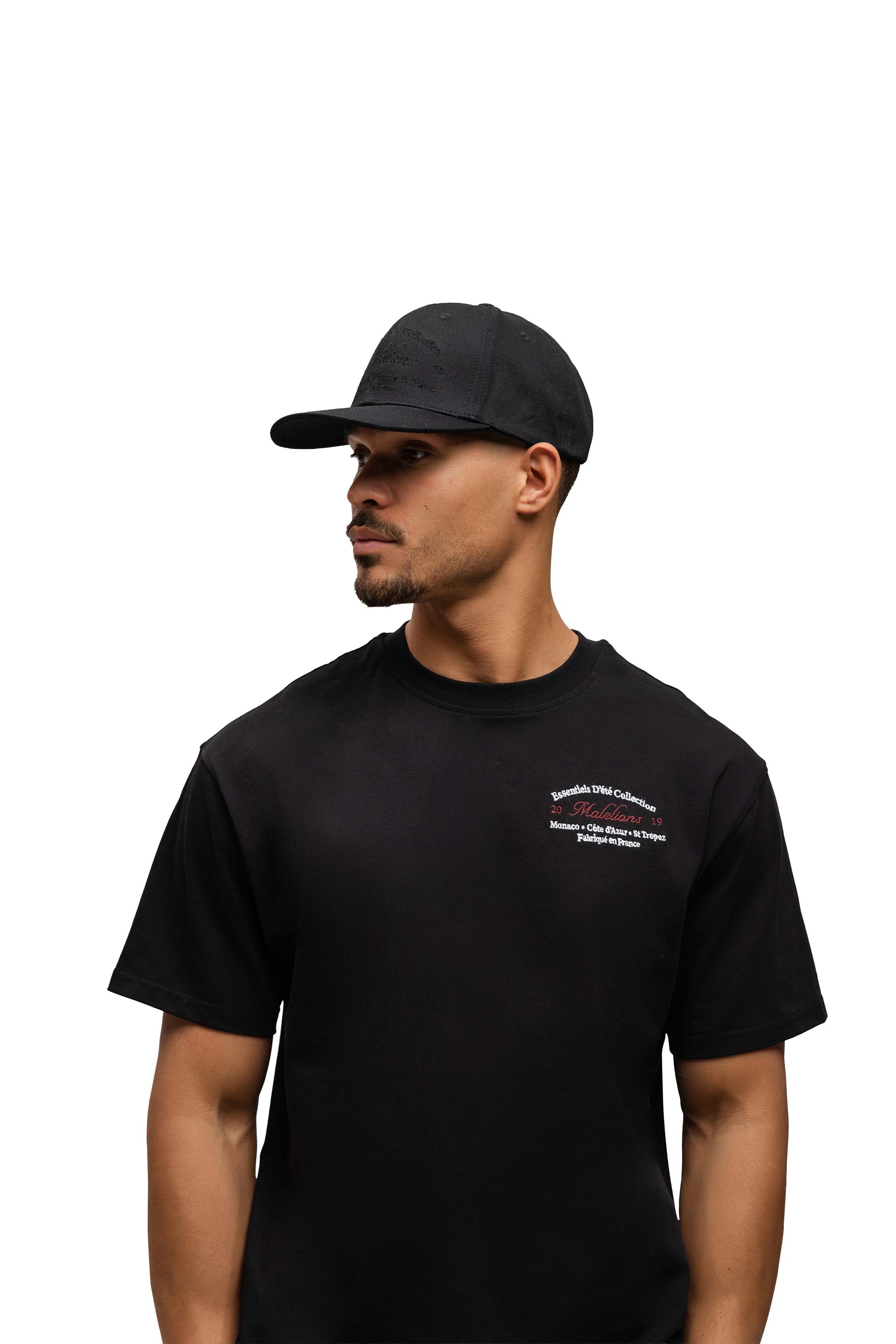 Malelions Men Marina Baseball Cap | Black/Black