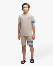 Malelions Junior Captain Shorts 2.0 | Taupe