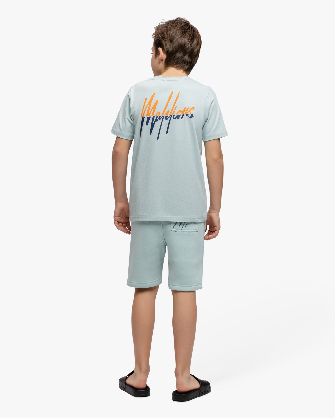 Malelions Junior Split Shorts | Sky Blue