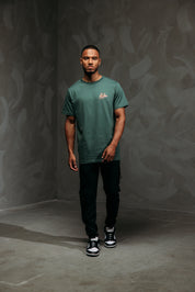 Malelions Men Splash Signature T-Shirt | Dark Green