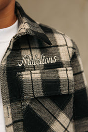 Malelions Junior Hollywood Flannel | Black/White