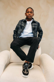 Malelions Junior Hollywood Flannel | Navy