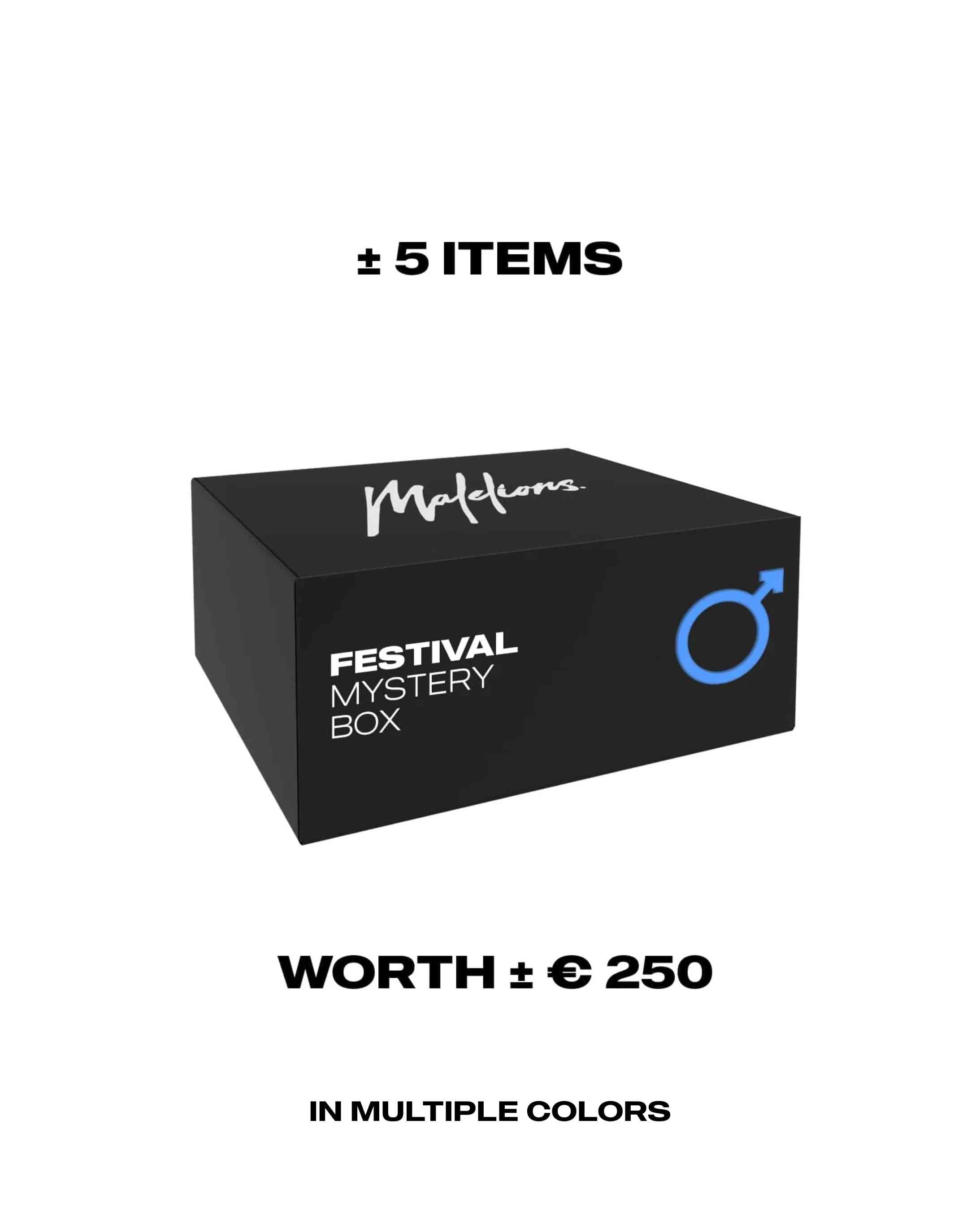 Malelions Men Festival Box Platinum | White
