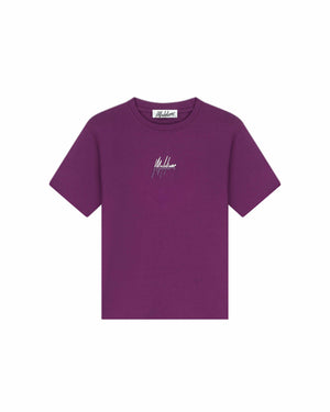 Malelions Women Kiki T-Shirt | Aubergine