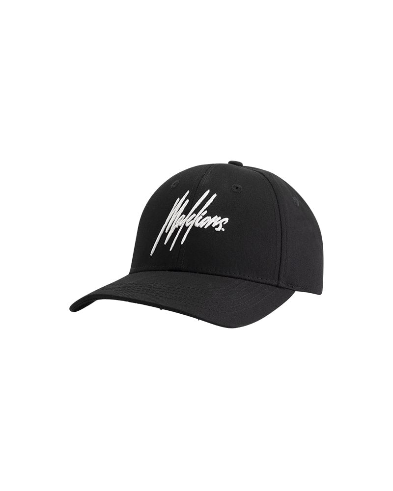  Malelions Women Signature Cap | Black/White