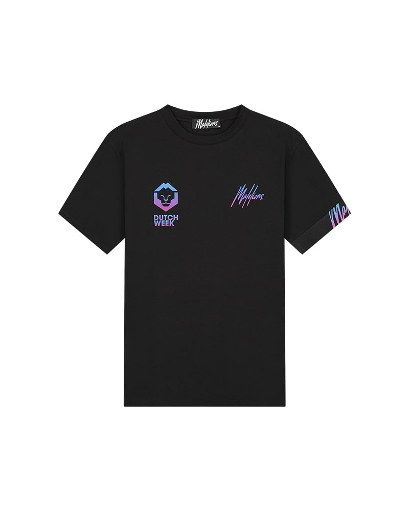  Malelions x Dutchweek Limited Captain T-Shirt | Black