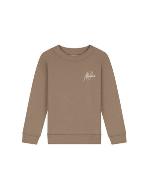 Malelions Junior Girls Tribe Sweater | Choco