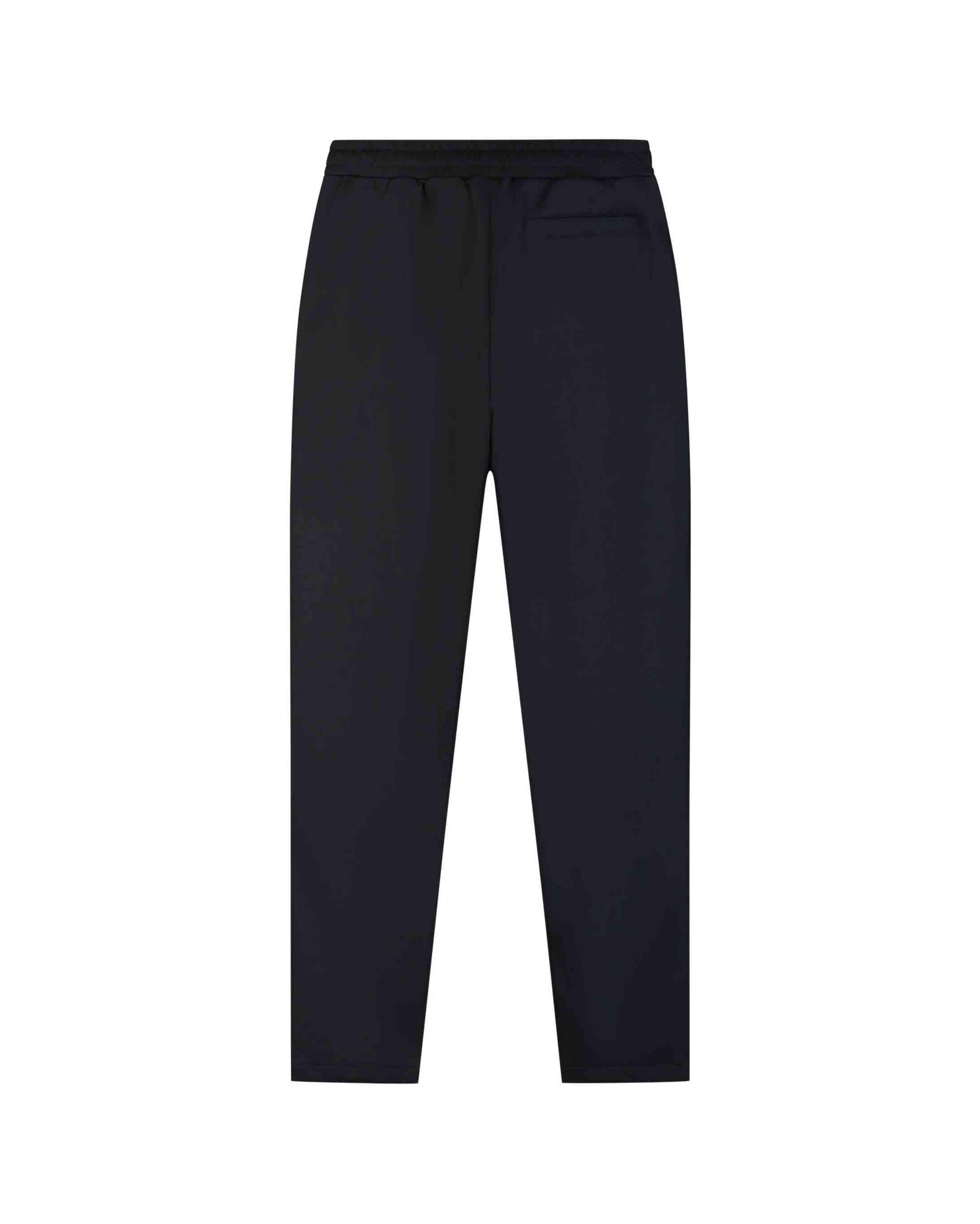 Malelions Men Pique Logo Trackpants | Navy