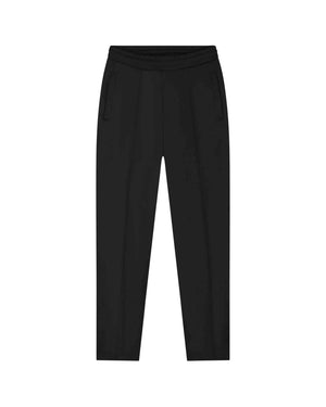 Malelions Men Pique Logo Trackpants | Black