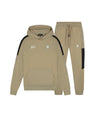  Malelions Sport Transfer Hooded Tracksuit | Moss Grey/Black