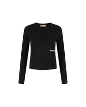 Malelions Women Members Society Longsleeve Top | Black