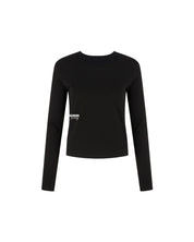 Malelions Women Members Society Longsleeve Top | Black