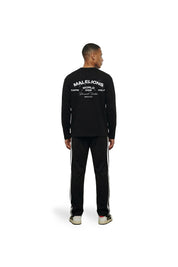 Malelions Men Permanent Vacation Longsleeve T-Shirt | Black