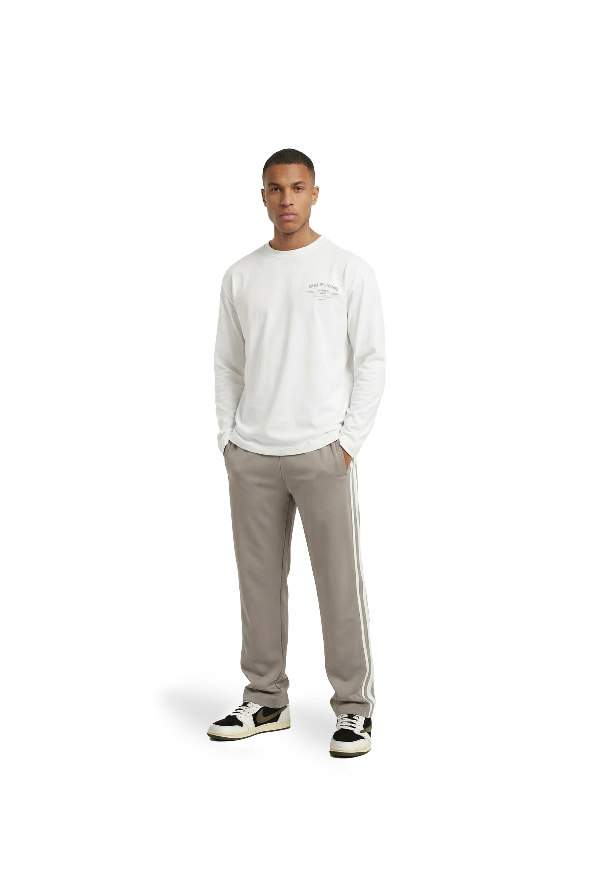 Malelions Men Studio Pants | Light Taupe