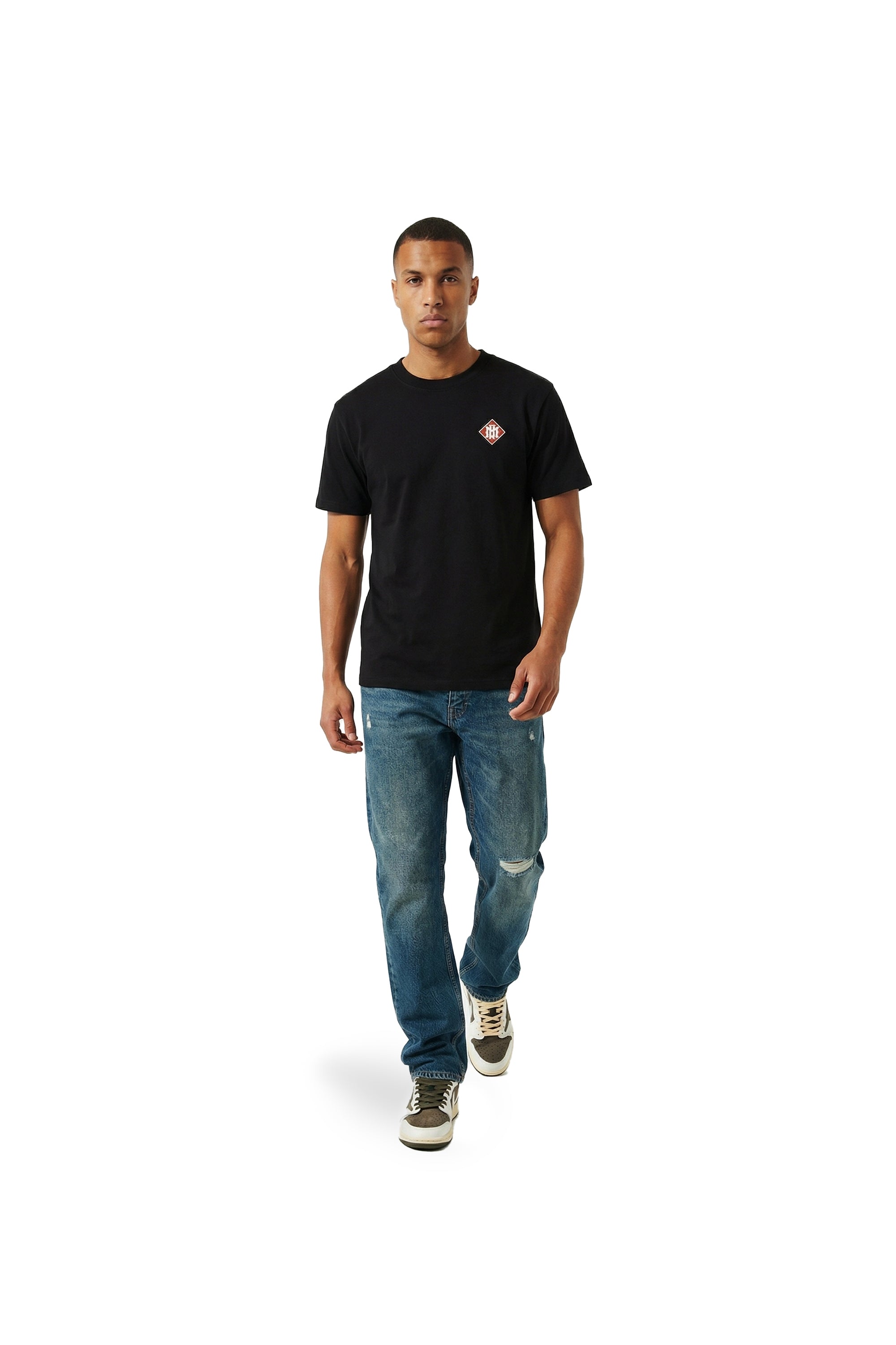 Malelions Men Straight Fit Denim | Dark Blue