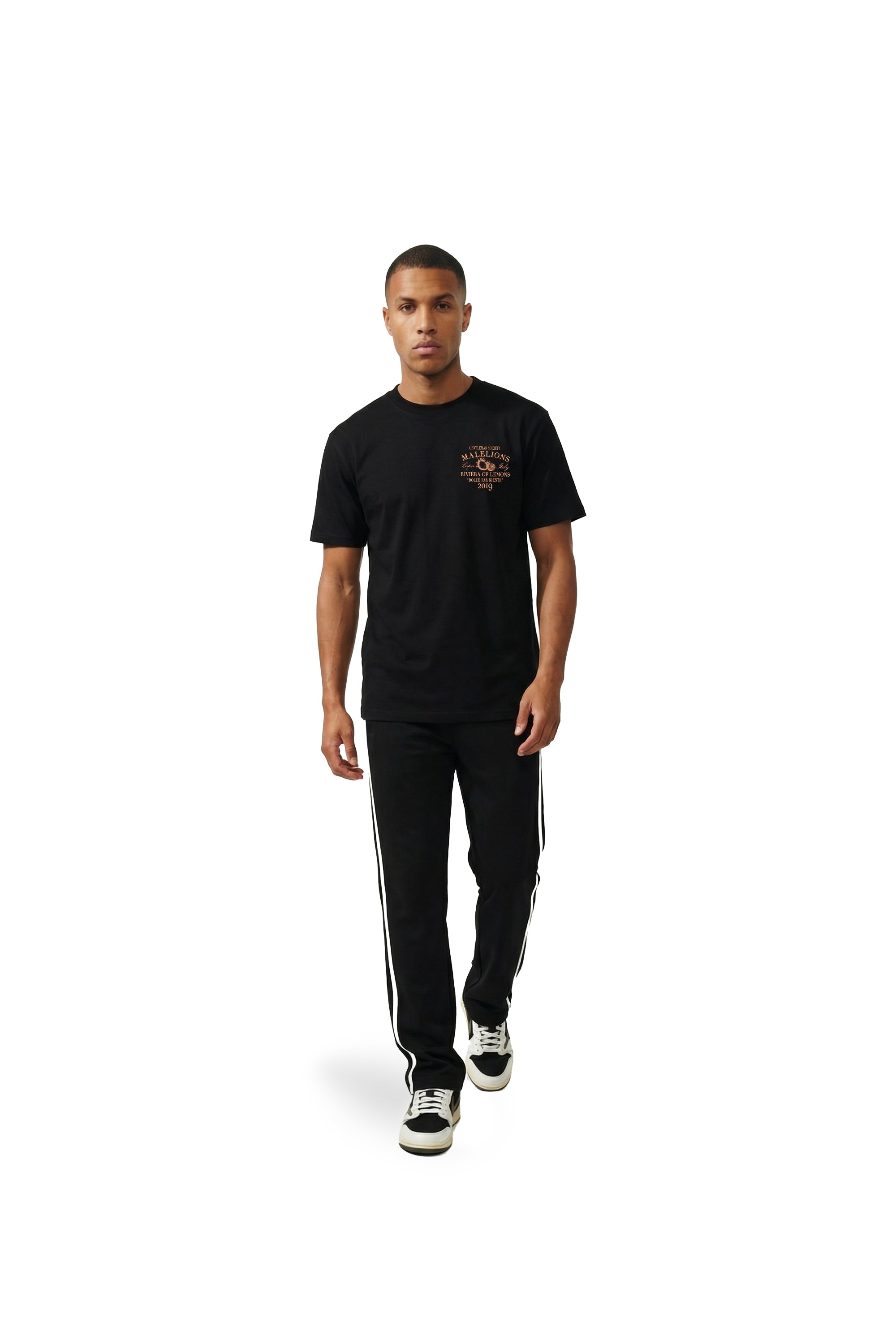 Malelions Men Riviera T-Shirt | Black