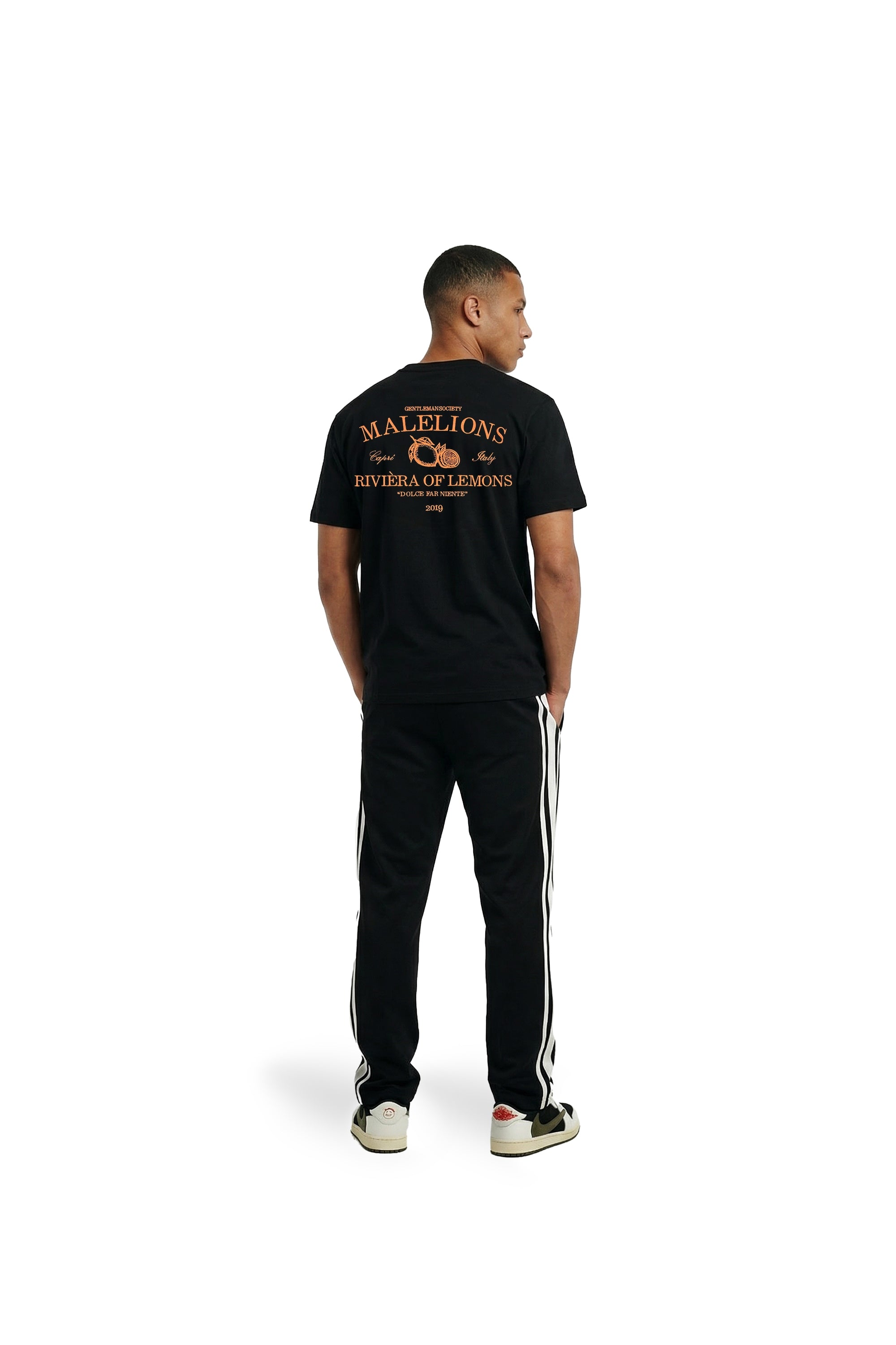 Malelions Men Riviera T-Shirt | Black
