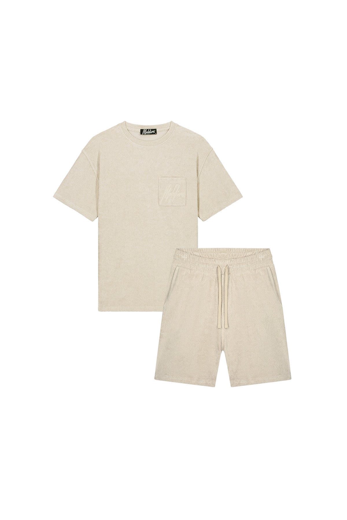 Malelions Men Towelling Set | Taupe