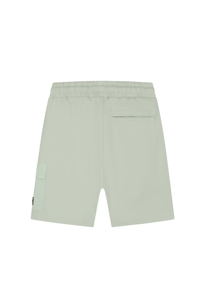 Men_Nylon_Pocket_Cargo_Shorts_Pale_Aqua_Back.jpg