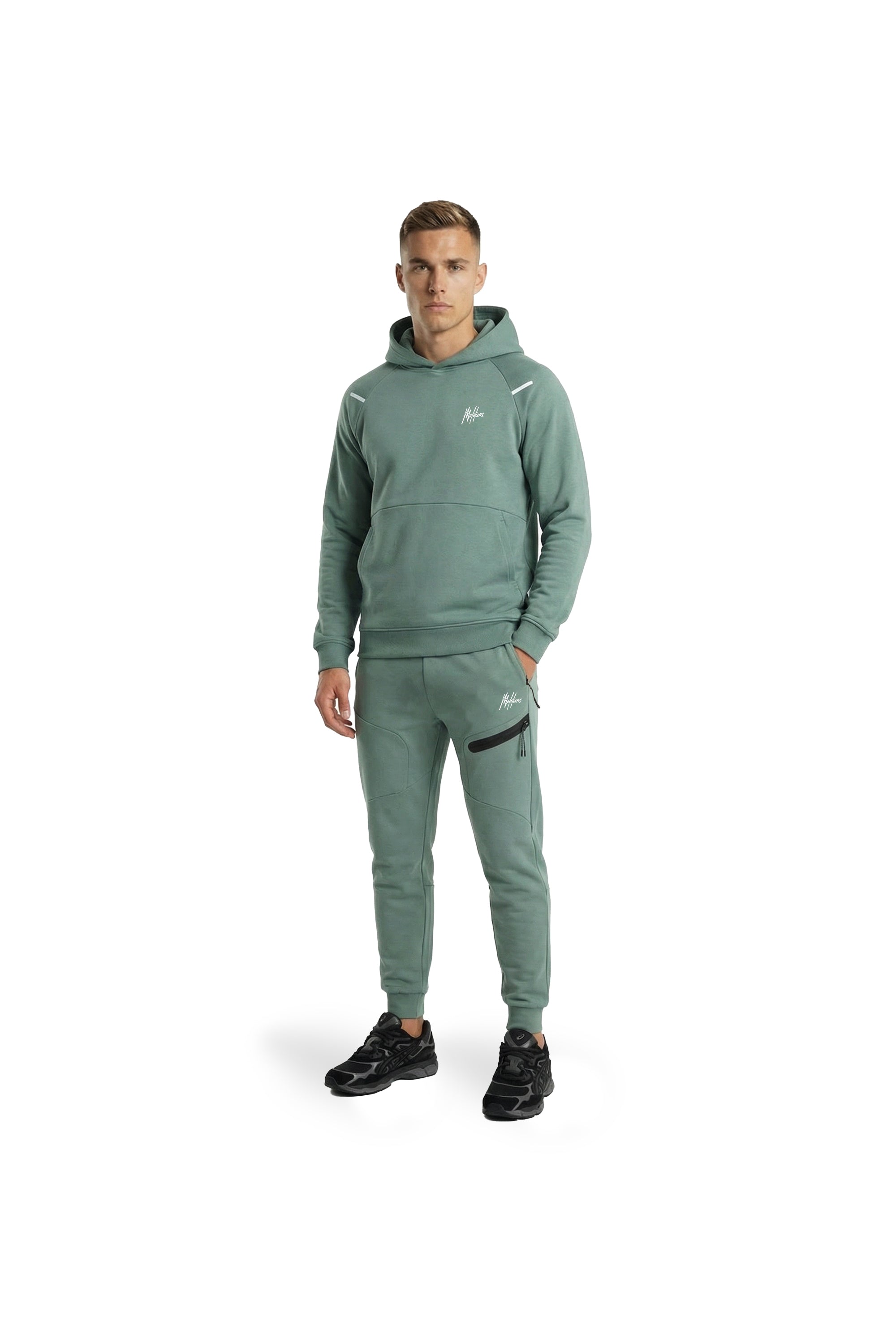 Malelions Sport Counter Hoodie | Green