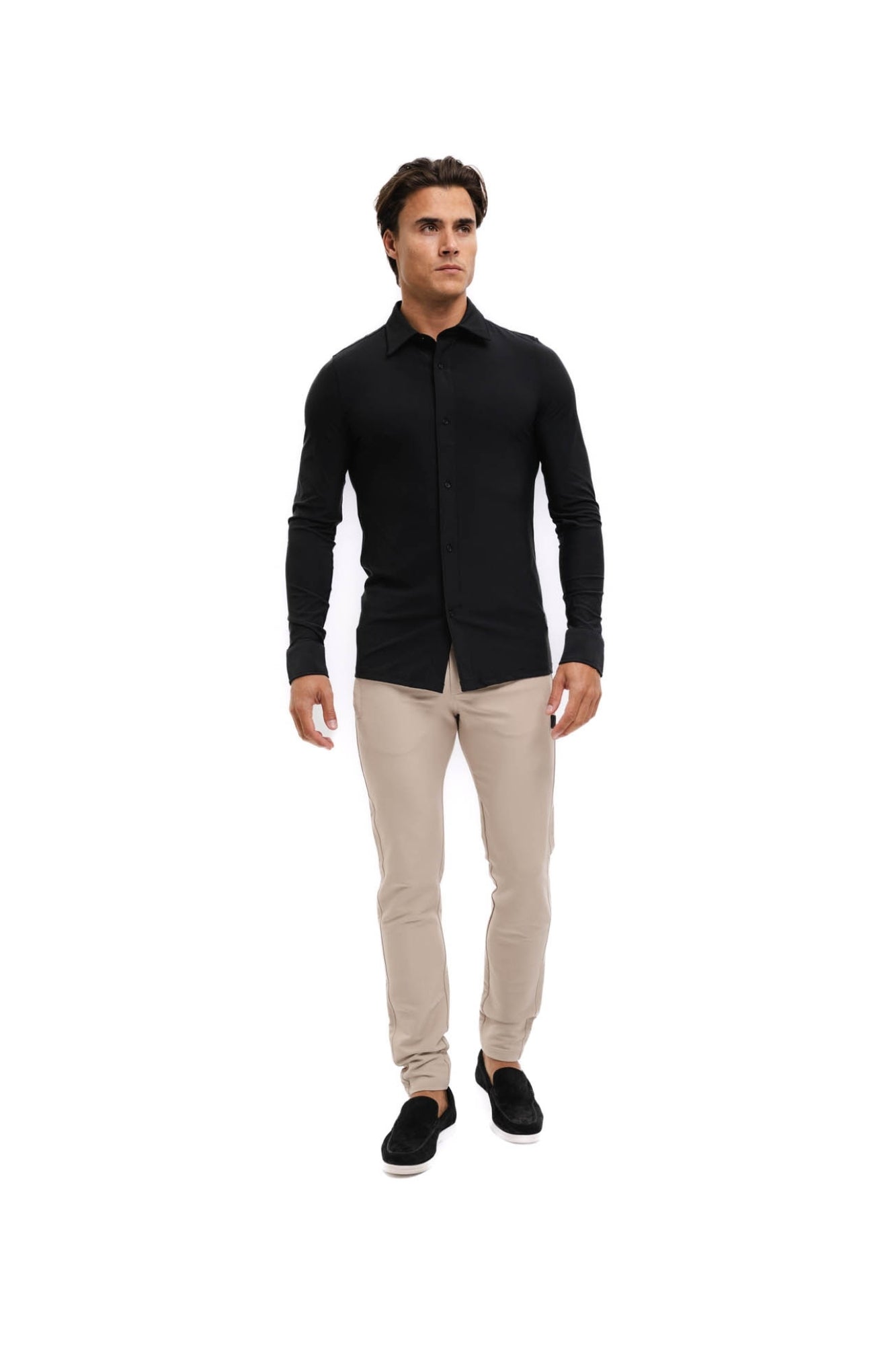 Malelions Herren-Slipper mit niedrigem Schaft | Schwarz