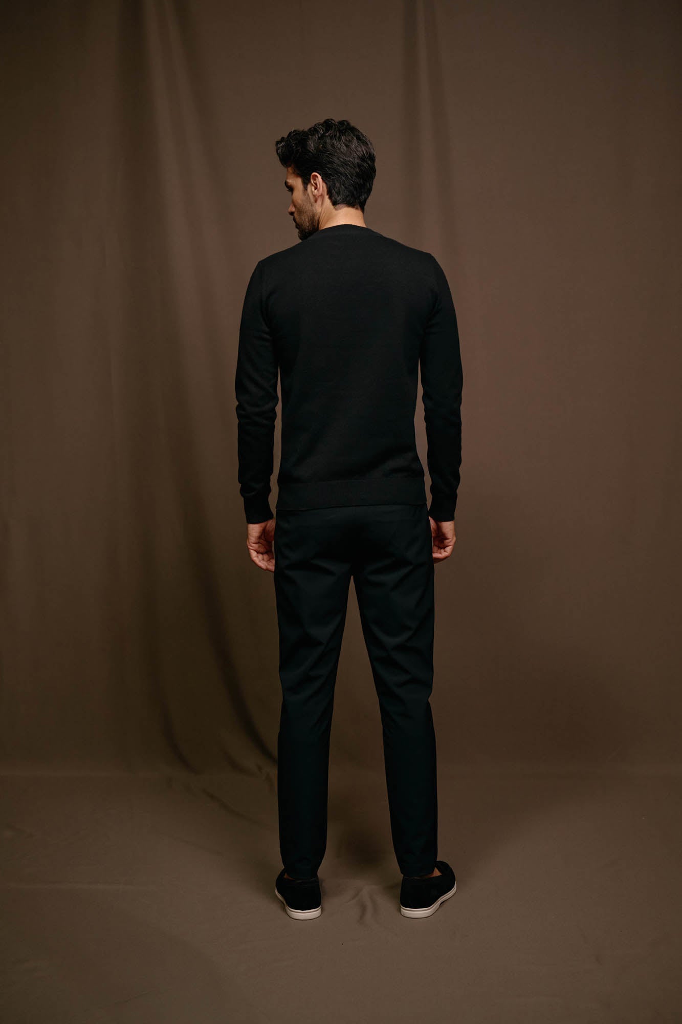 Malelions Premium Merino Sweater | Black