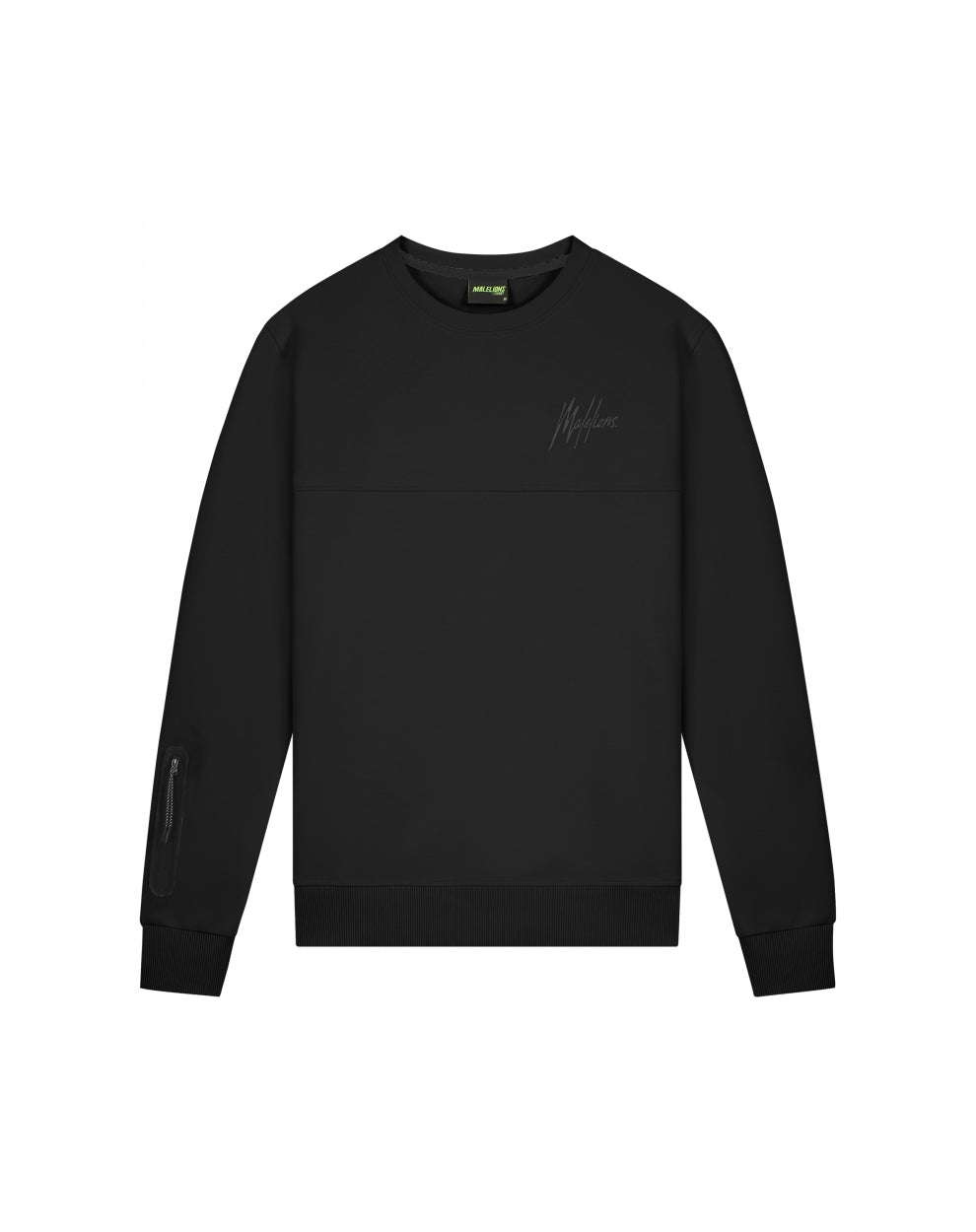  Malelions Sport Counter Crewneck | Black