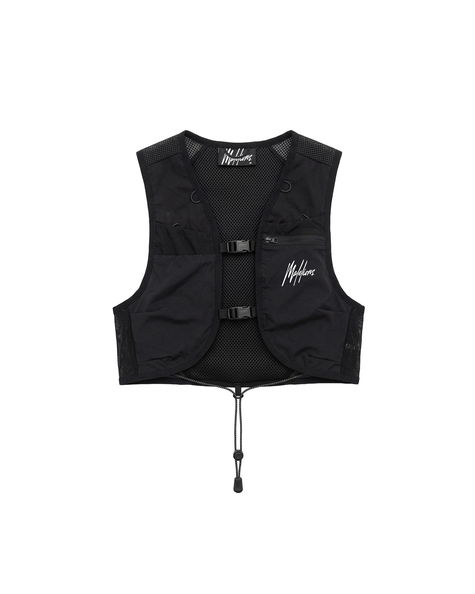 Malelions Sport Hydration Aerotech Running Vest | Black