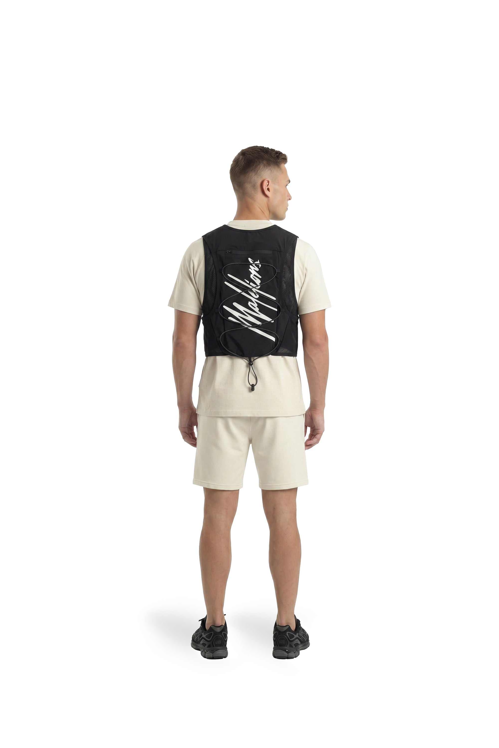 Malelions Sport Hydration Aerotech Running Vest | Black