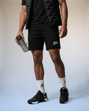 Malelions Sport Logo Shorts | Black