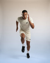 Malelions Sport Logo Raglan T-Shirt | Off-White