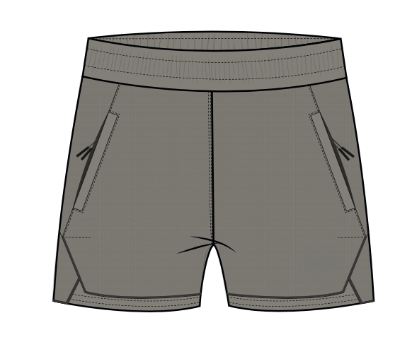  Malelions Sport Active Shorts | Taupe