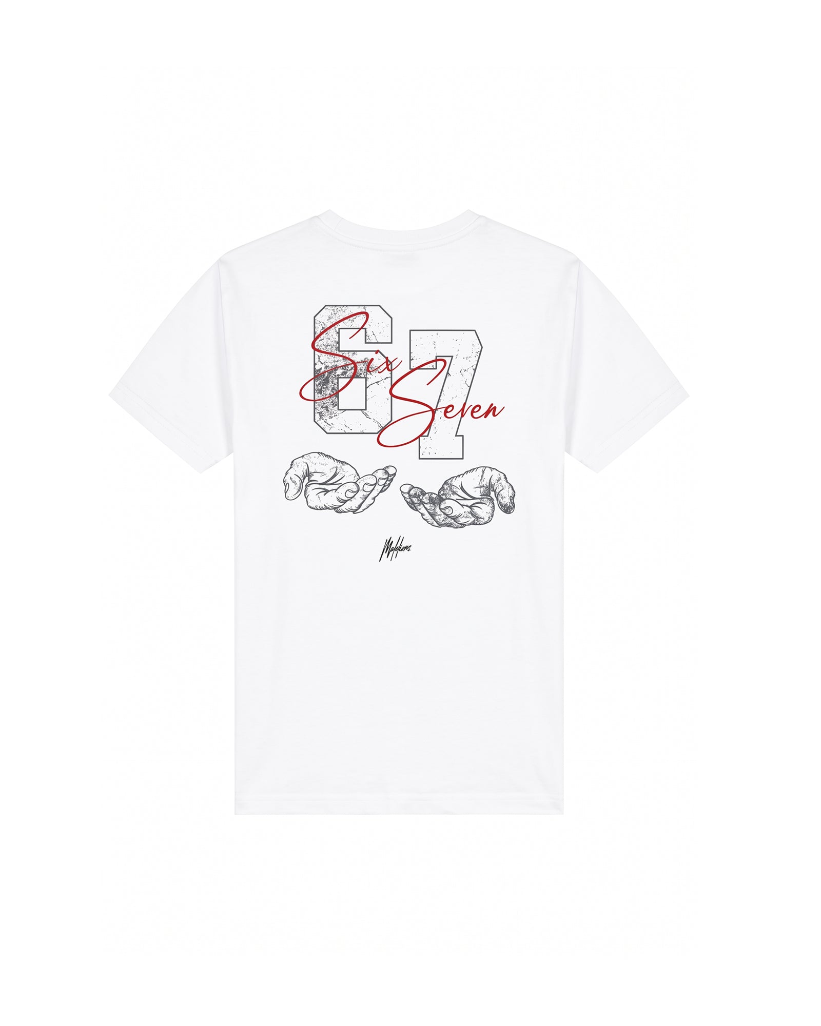 Malelions Junior Six Seven T-Shirt | White