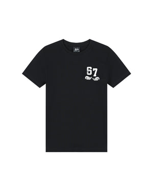 Malelions Junior Six Seven T-Shirt | Black