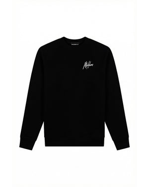 Malelions Sport Logo Raglan Sweater | Black