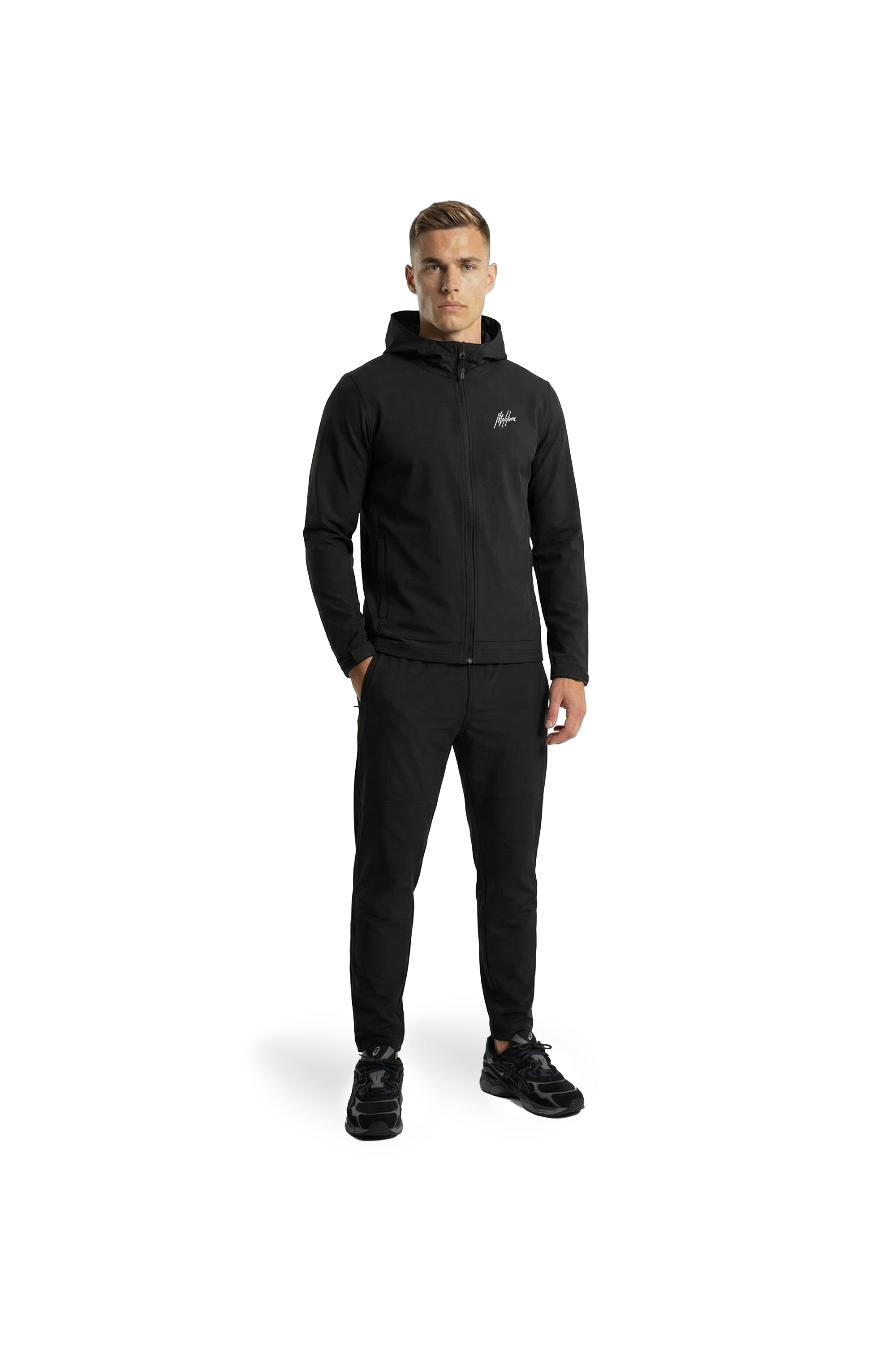Malelions Sport Running Jacket | Black