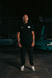 Malelions x Streetgasm WKND Driver T-Shirt | Black