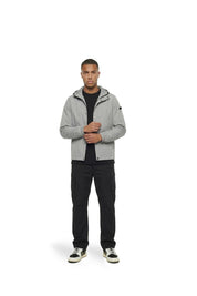 Malelions Men Nylon Windbreaker | Pearl Grey
