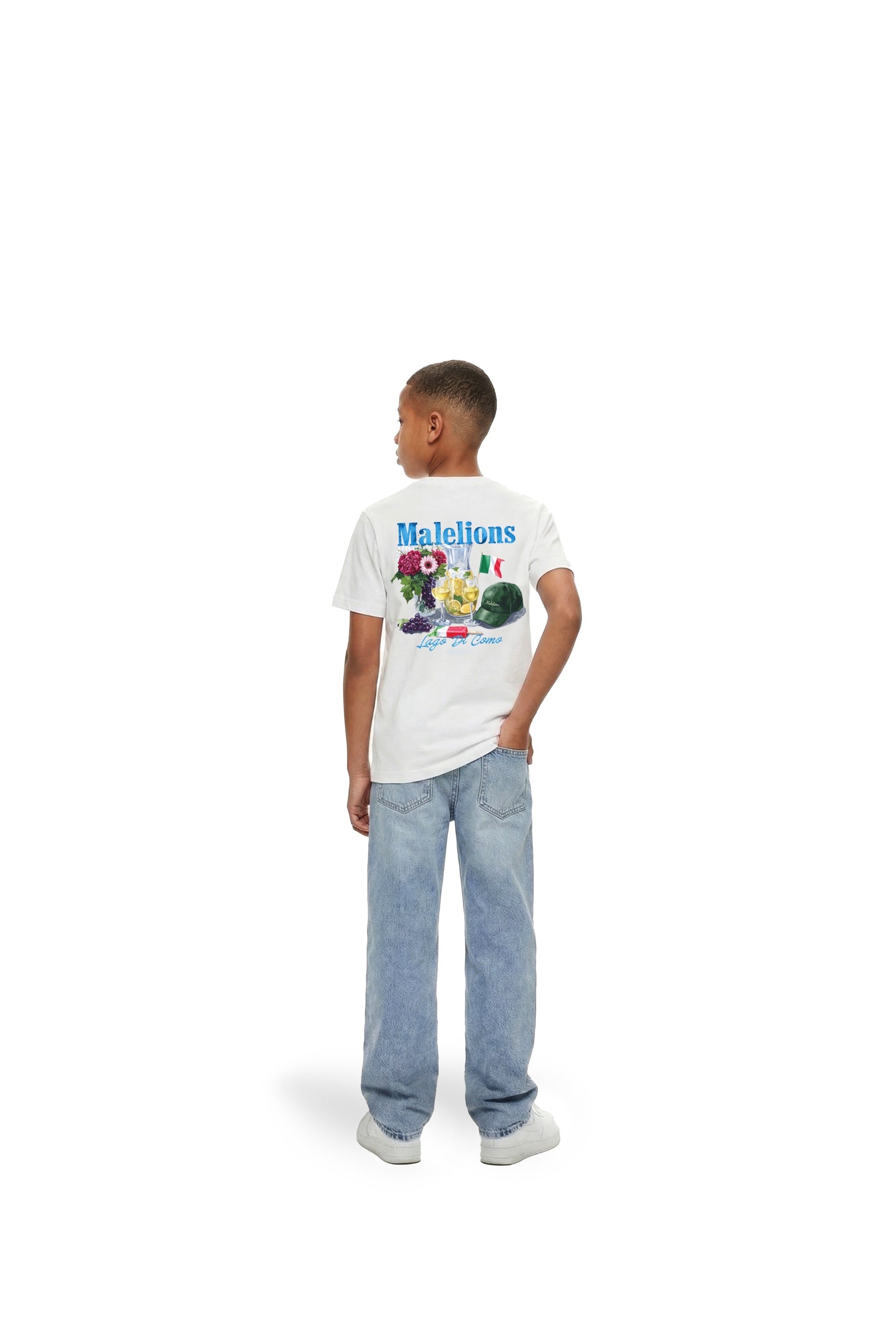 Malelions Junior Gelato T-Shirt | White